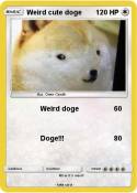 Weird cute doge