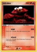 evil elmo