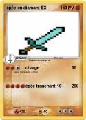 épée en diamant