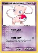 MEW LOVES POKEB