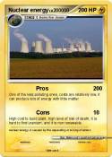 Nuclear energy