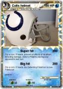 Colts helmet