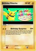 Birthday Pikach