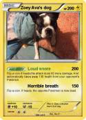 Zoey Ava's dog