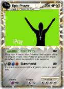 Epic Prayer
