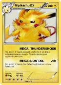M pikachu EX