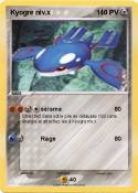 Kyogre niv.x