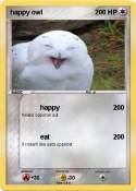 happy owl