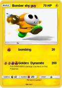 Bomber shy guy