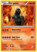 Fire galaxy