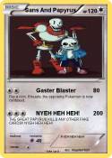 Sans And Papyru