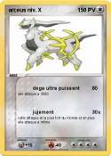 arceus niv. X