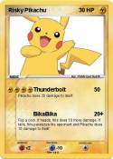 Risky Pikachu