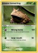 Amazon horned