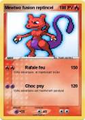 Mewtwo fusion