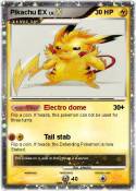 Pikachu EX