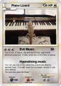 Piano Lizard