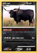 evil cow