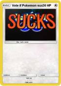 Vote if Pokemon