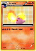 fire kirby