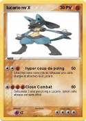 lucario nv X
