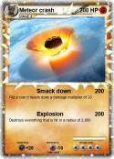 Meteor crash