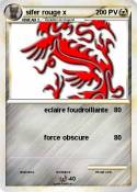 sifer rouge x