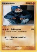 Homeless man