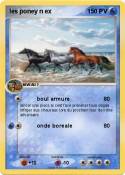 les poney n