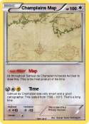 Champlains Map
