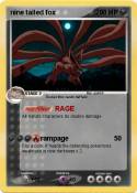 nine tailed fox