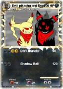 Evill pikachu