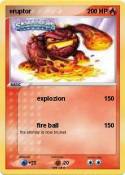 eruptor