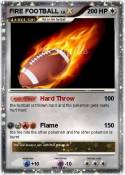 FIRE FOOTBALL