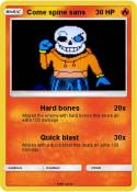 Come spine sans