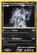 Erase From Exis