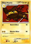 Ninja Pikachu