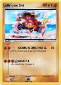 Luffy gear 2nd