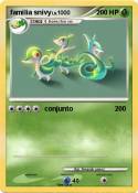 familia snivy