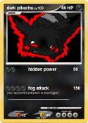 dark pikachu