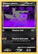 Shadow pikachu