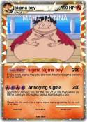 sigma boy