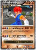 vegito ssj dios