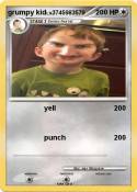 grumpy kid