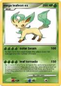 mega leafeon