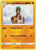 Zoro não pode