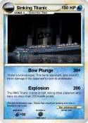 Sinking Titanic