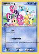 my little pony