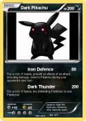 Dark Pikachu