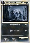 black werewolf
